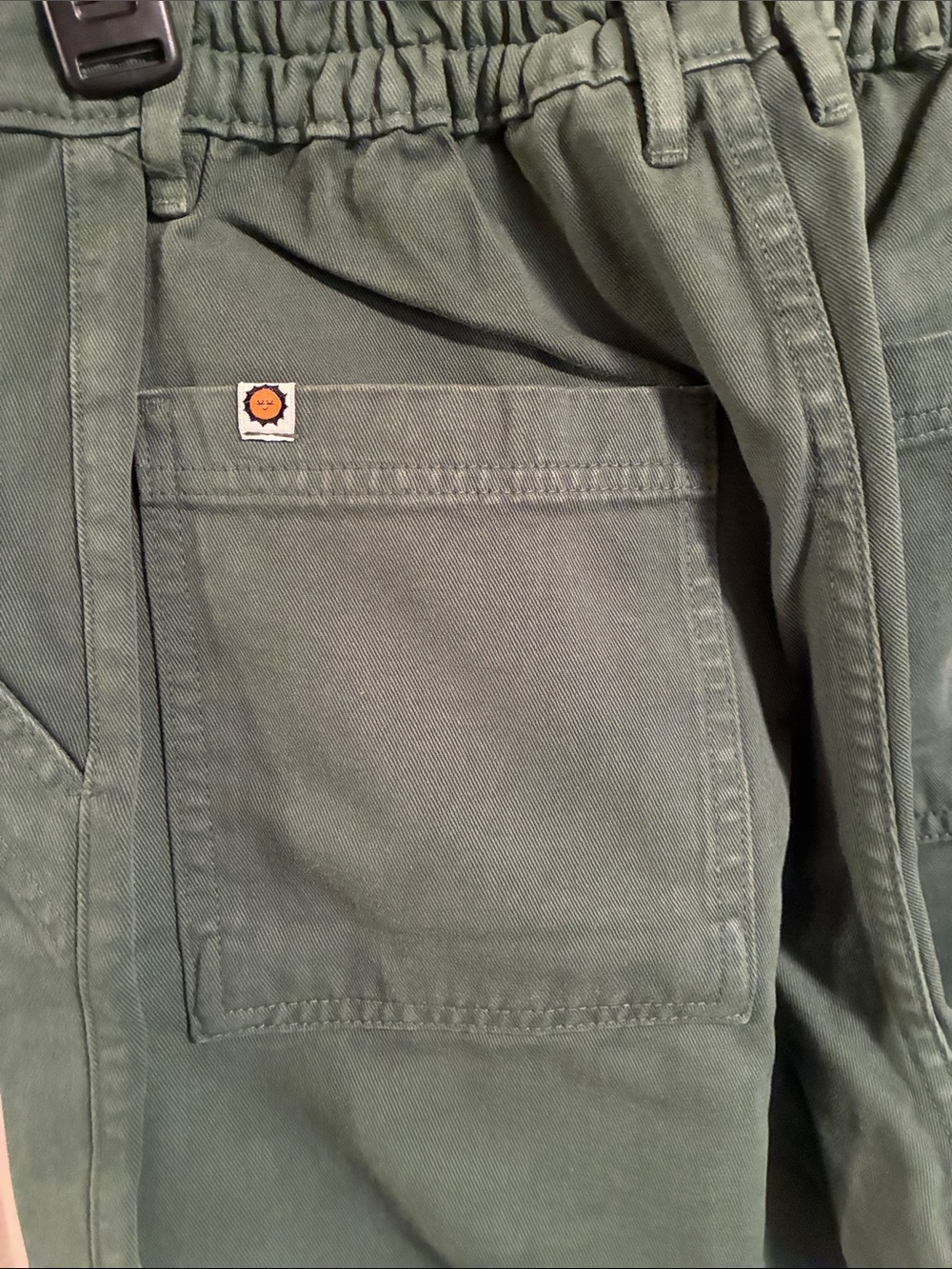 Big Bud Press Cactus Paint Stamp Work Pants - Picture 3 of 4